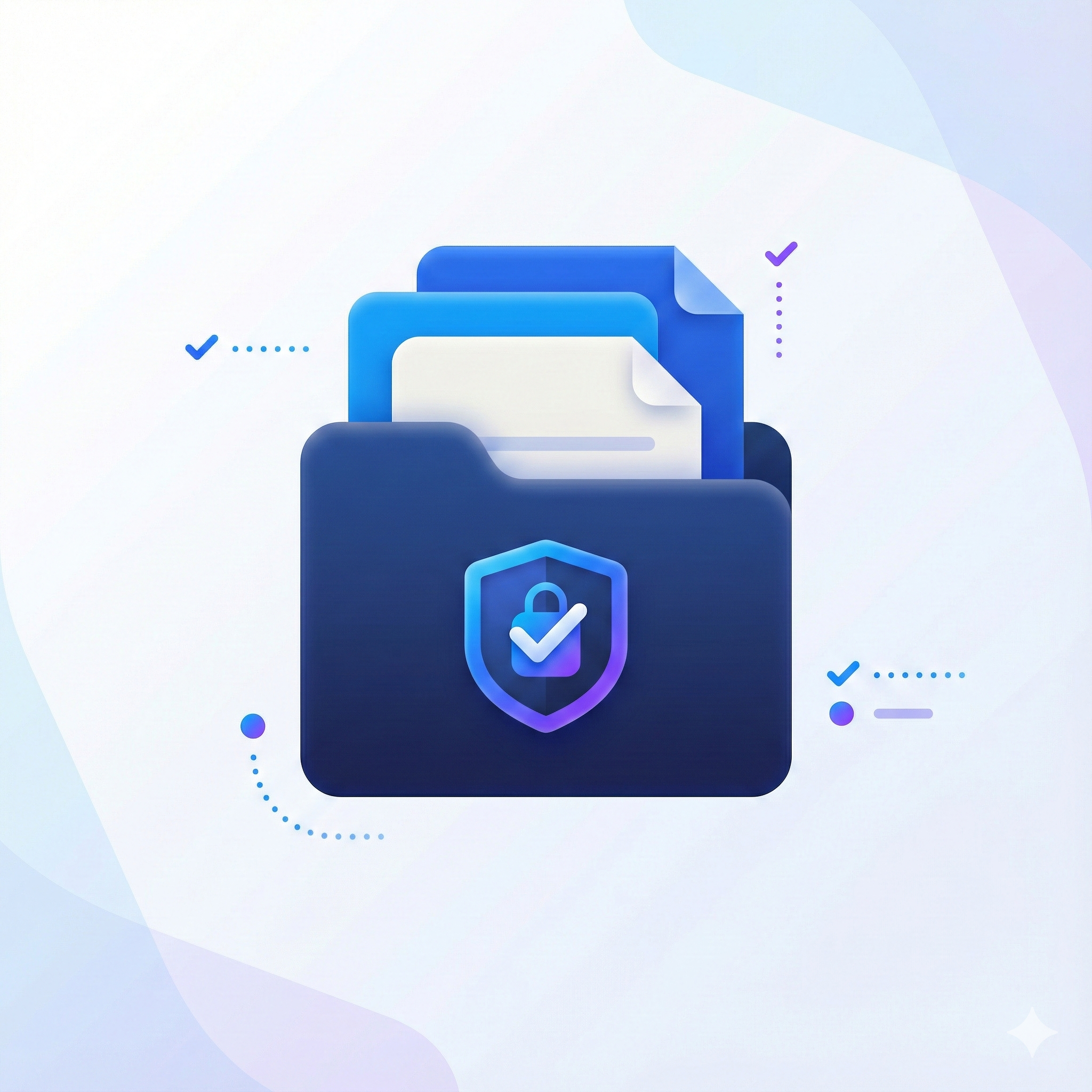 Compliance & Data Protection Illustration